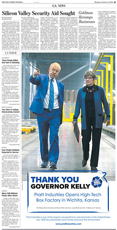 Wall Street Journal Pratt Industries Advertisement