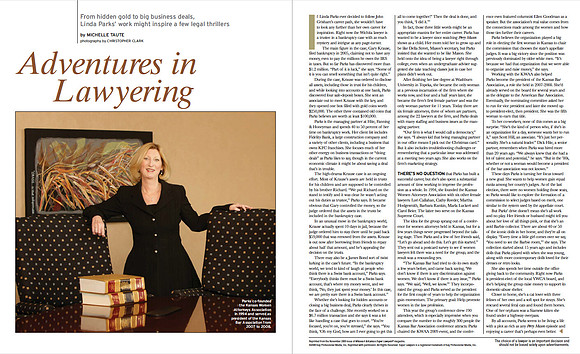 Linda Parks for Super Lawyers Magazine