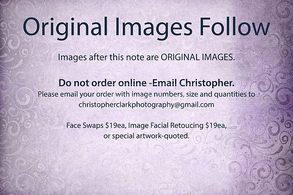 NO COPYRIGHT: Original Images Slide
