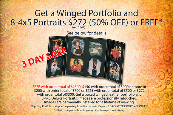 Portfolio Special Save up to 50% off