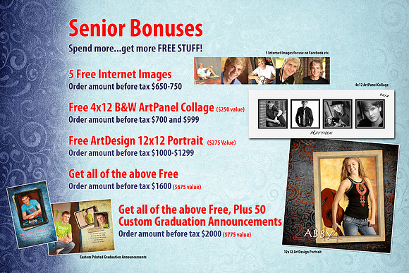 Ordering BONUS
