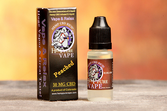 Hemp Pure Vape Close up
