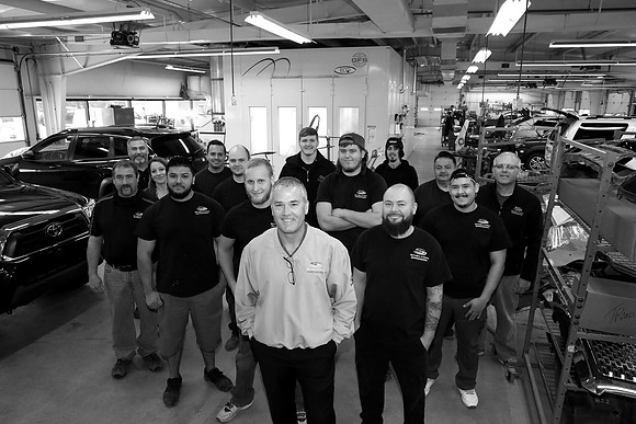 Shelton Collision Repair for Fender Bender Magazine