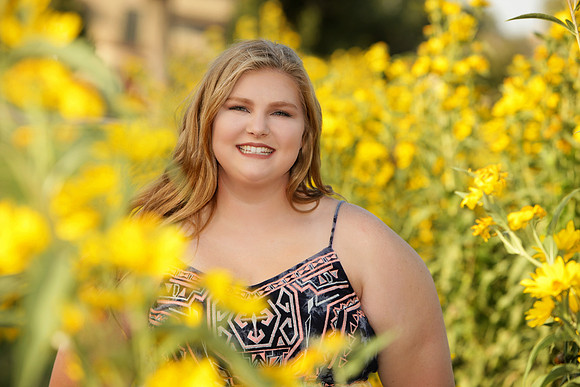 Art Museum Fall High School Senior Portrait